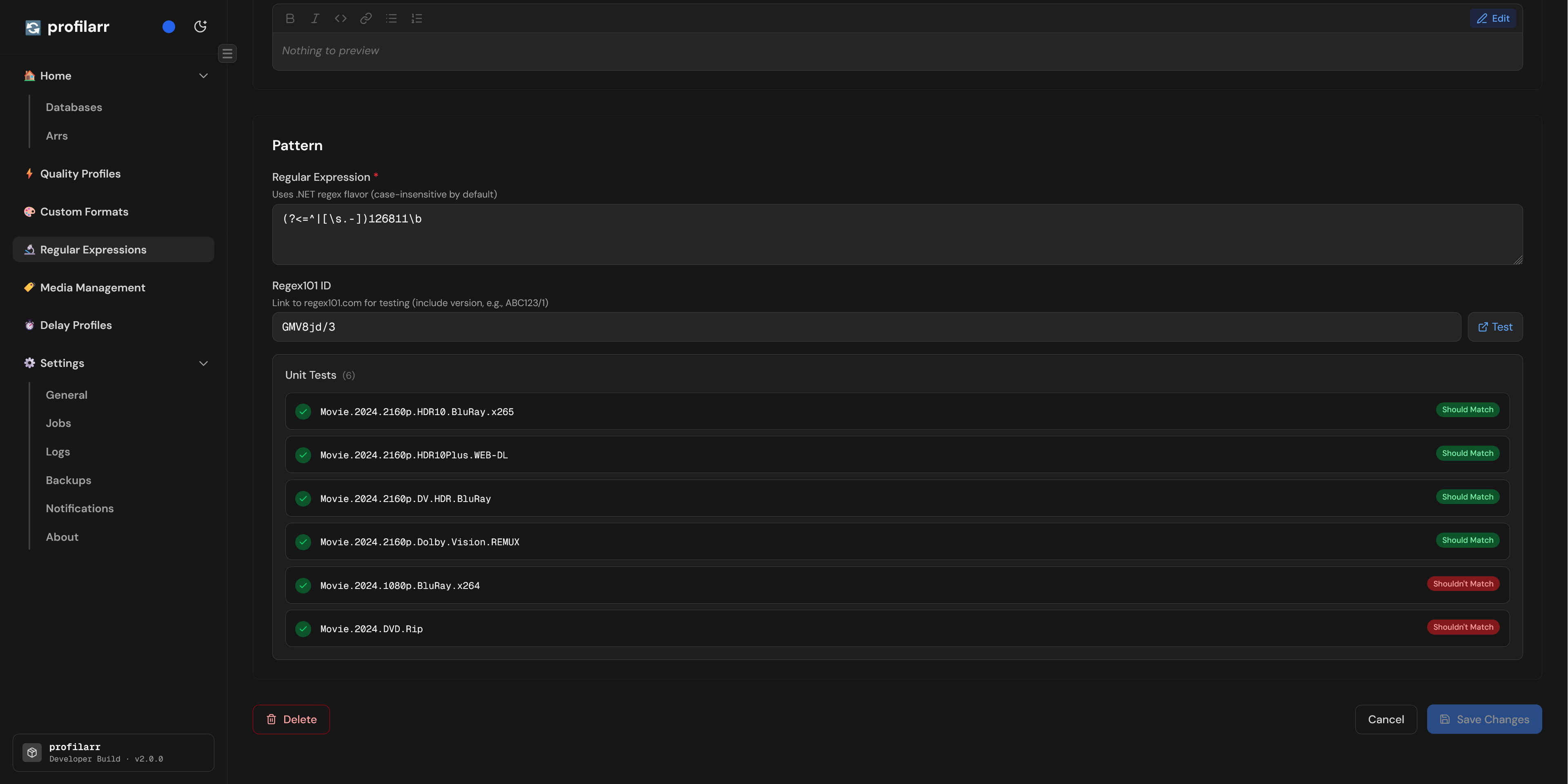Regex 2.0